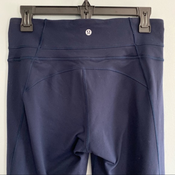 SOLD❗️Lululemon Navy Groove Pants Flare Leg 10 - Picture 3 of 5